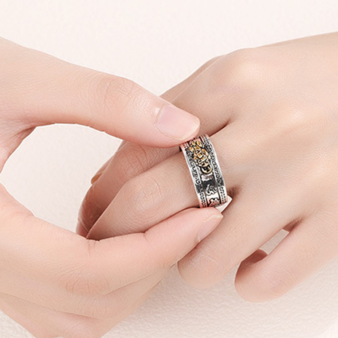 Anillo ajustable de feng shui