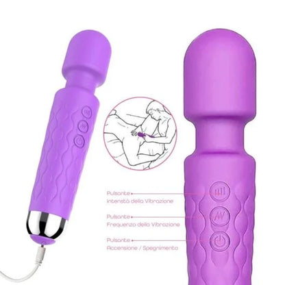 Vibrador Masajeador AV potente - Juguete para adultos femenino