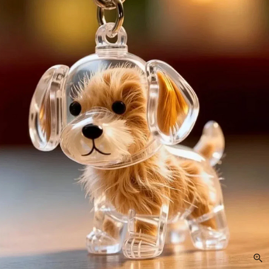 GLAMTAG™ | Llavero con Recuerdo de tu Mascota Siempre Contigo 🐾
