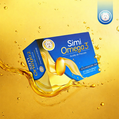 Omega 3 + EPA DHA | SIMI 30 cápsulas blandas