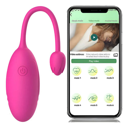 Vibrador Feminino Clitoris Ponto G App Celular Bluetooth