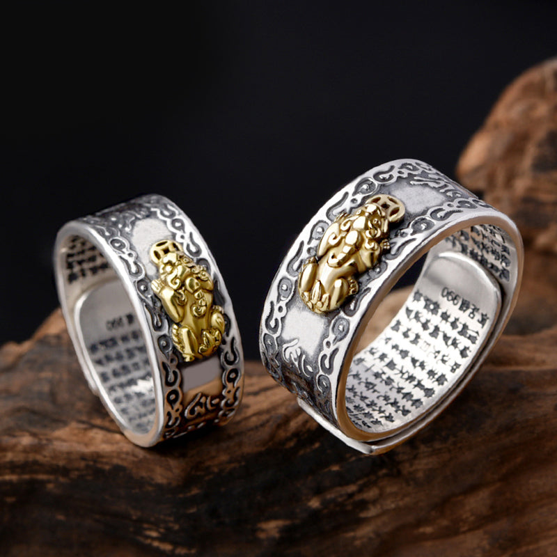 Anillo ajustable de feng shui