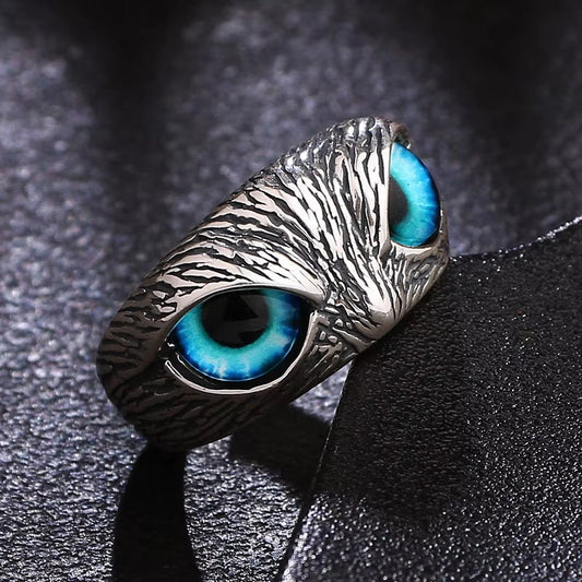 ADJUSTABLE OWL RING