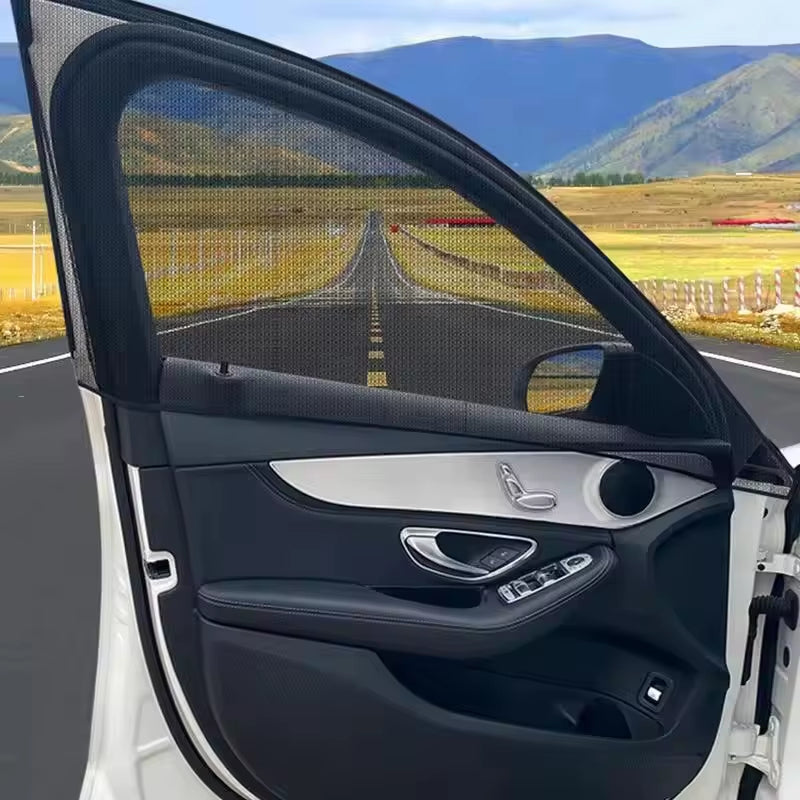 CarShades - Set de 2 Tapasoles de Malla para Ventana