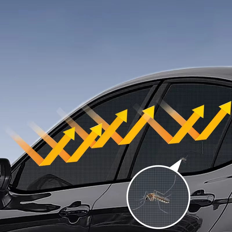 CarShades - Set de 2 Tapasoles de Malla para Ventana