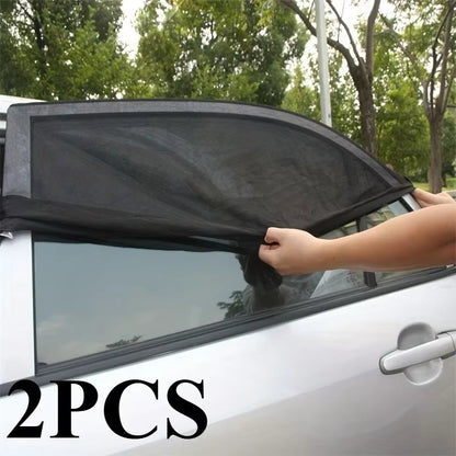 CarShades - Set de 2 Tapasoles de Malla para Ventana