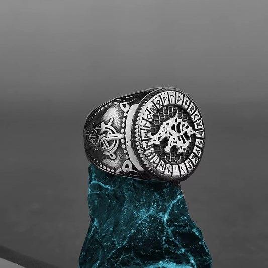 Viking Wolf Ring