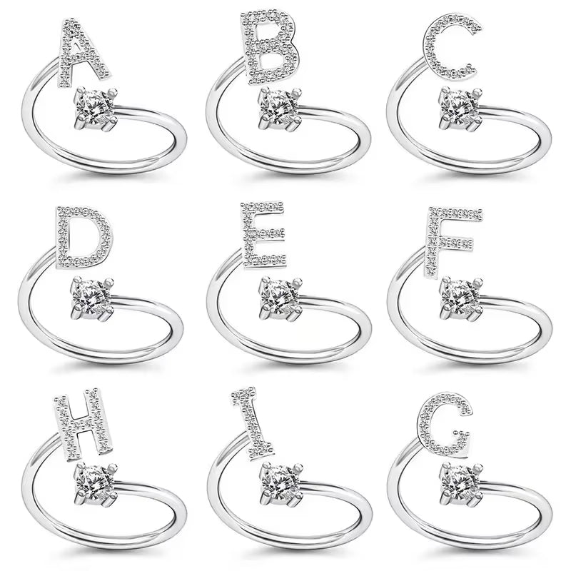 ADJUSTABLE A-Z LETTER RING