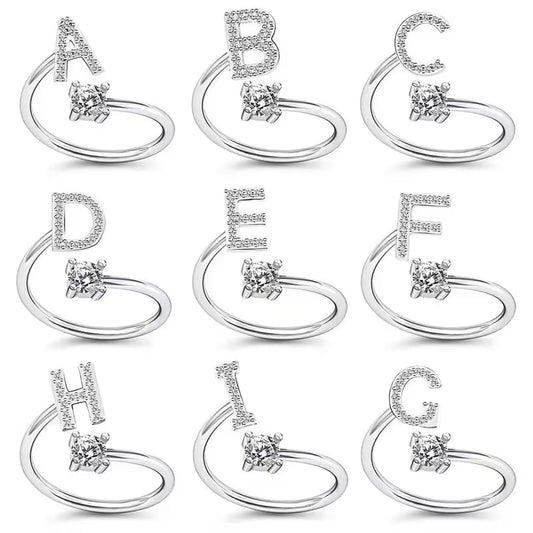 ADJUSTABLE A-Z LETTER RING