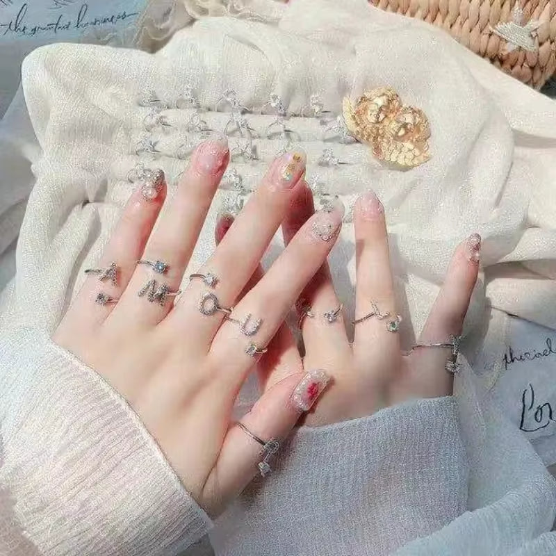 ADJUSTABLE A-Z LETTER RING
