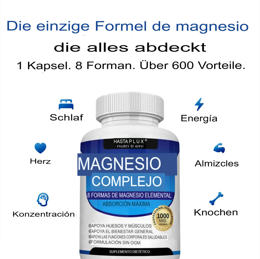 Complejo de magnesio 8 formas de magnesio elemental