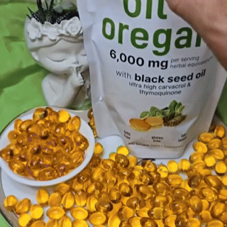 Natural Oregano Oil + Black Seed Capsules 180 capsules