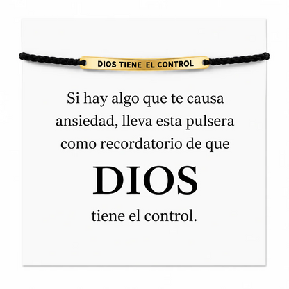 Pulsera Dios Tiene el Control