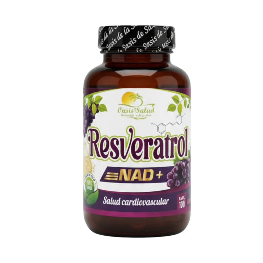 NAD+ Resveratrol 100capsulas - NaturalPrime™