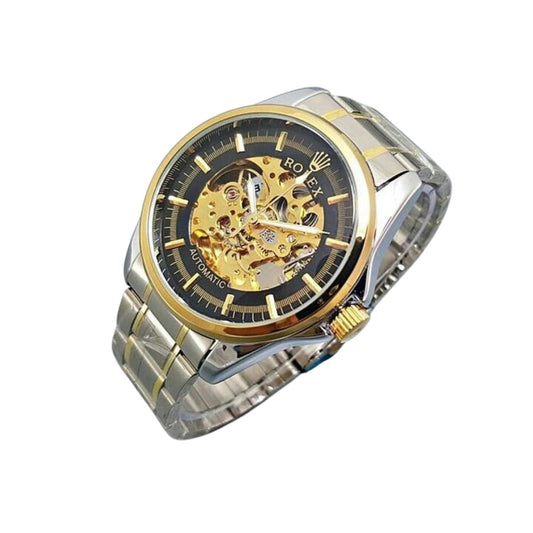 🕰️ ROLEX AUTOMÁTICO SKELTON EDICIÓN PLATEADA